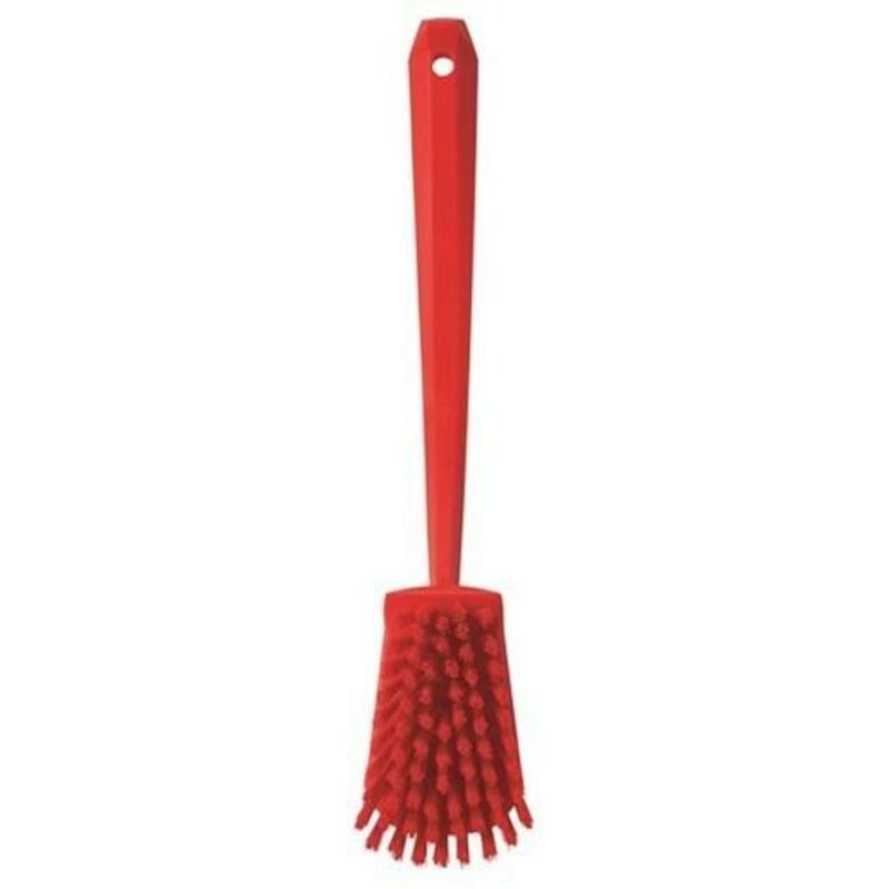 BROSSE À VAISS.DUR ROUGE    4186/4  410X43MM VIKAN