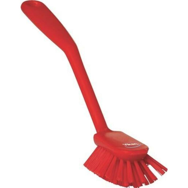 BROSSE À VAISS.POL.M ROUGE  4237/4  255X60MM VIKAN