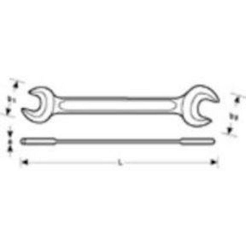CLÉ À FOURCHE 10 X 13MM     895M             BAHCO
