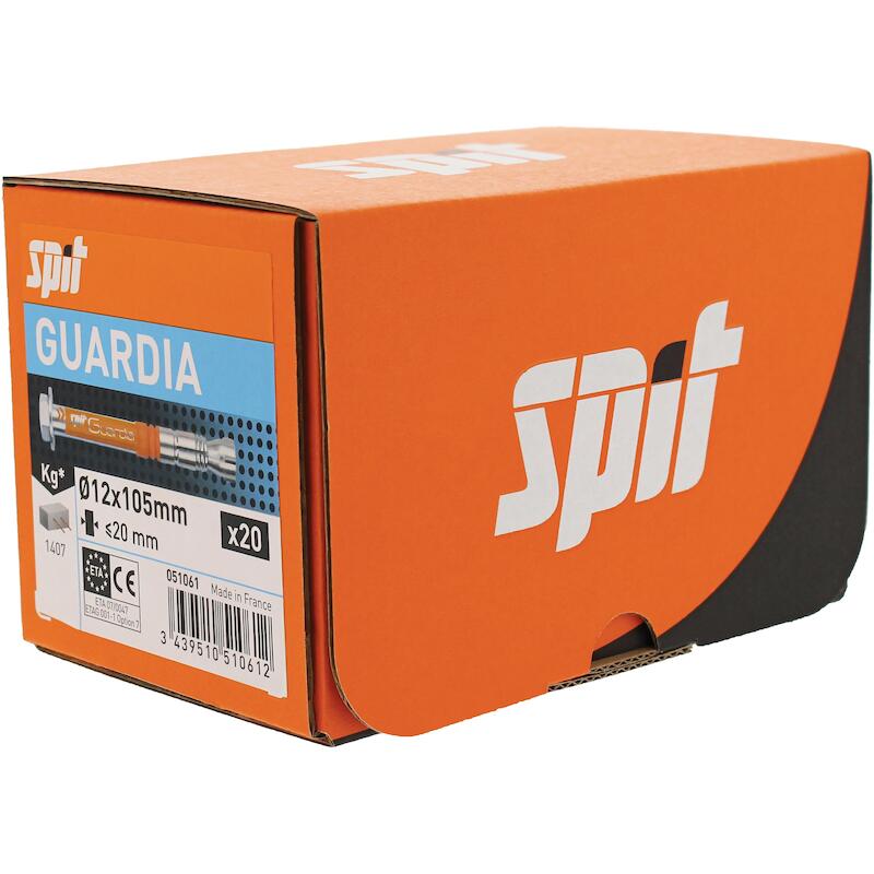 Spit - Guardia - safety anchor - M12 - 20/105 - zinc-plated steel - 02454127