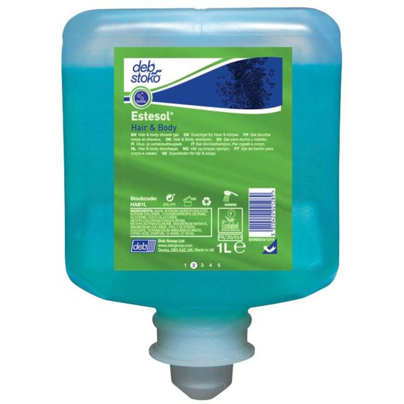 DOUCHEGEL 1L/PATROON        ESTESOL HAIR&BODY DEB