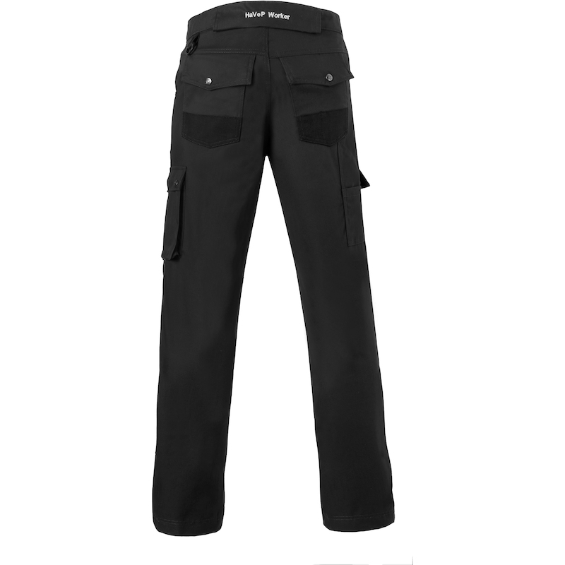 PANTALON COTTON/PES BASIC   8597 NOIR     56 HAVEP
