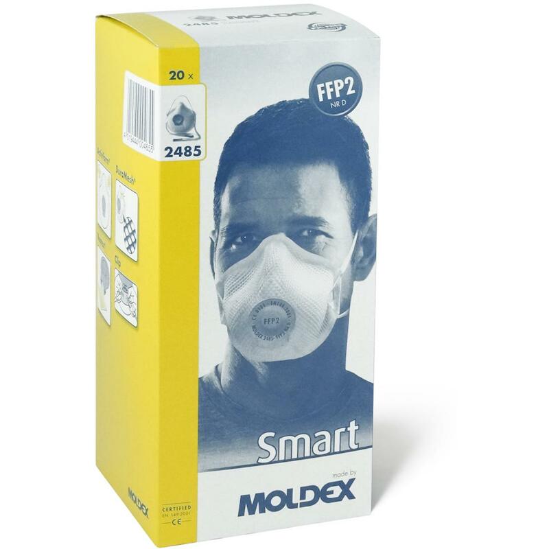 MASQUE NOUV.GÉN. + SOUPAPE  2485 FFP2-NR-D  MOLDEX