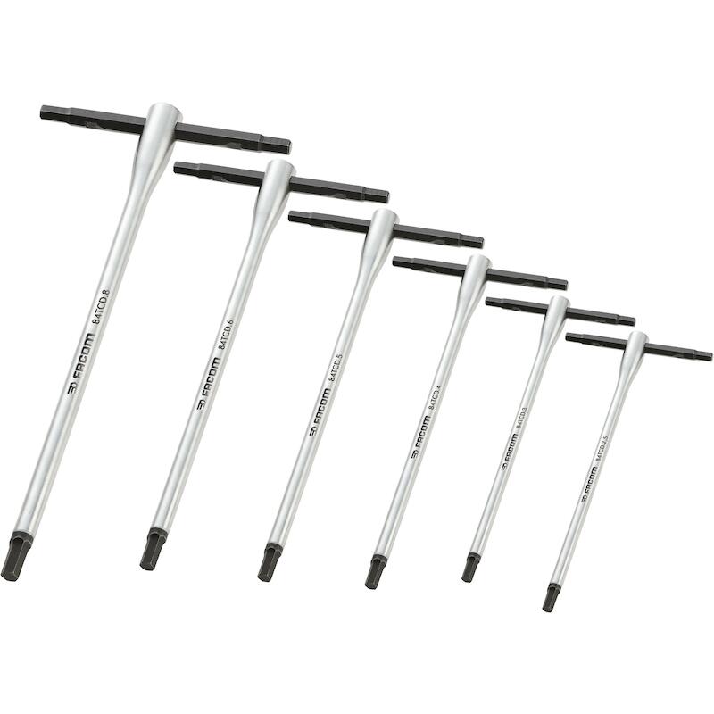 T-INBUSSLEUTELSET 2,5-8MM   84TCD.J6(6ST)    FACOM