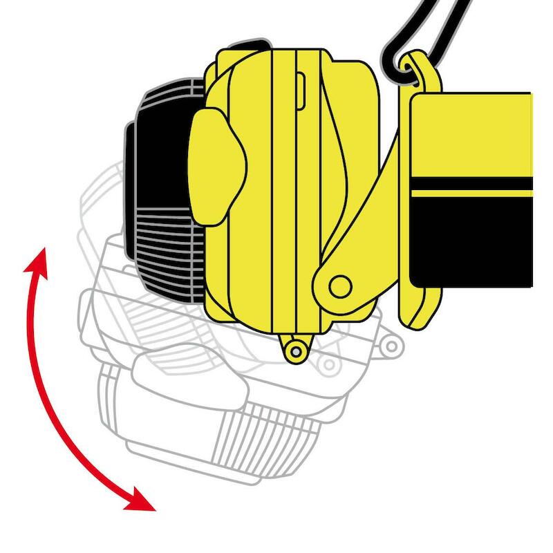 LAMPE FRONTALE LED 250LM    HL-250 3,7V RECHARG.