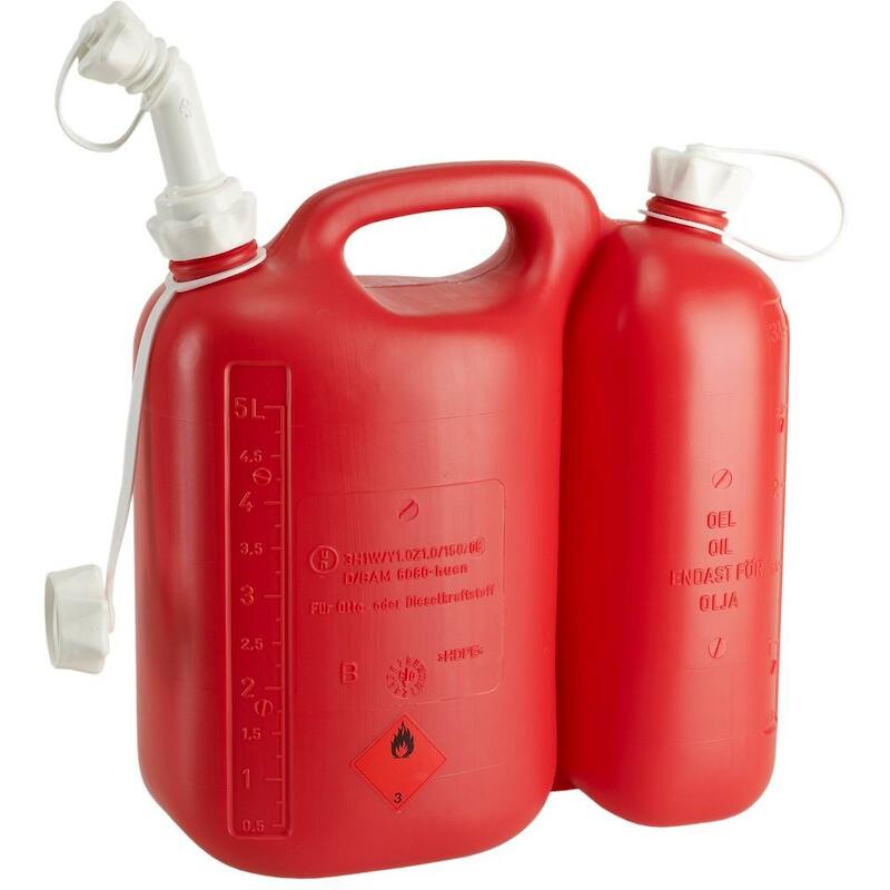 JERRYCAN PLASTIQUE (2 COMP.)21 030   3L+5L PRESSOL