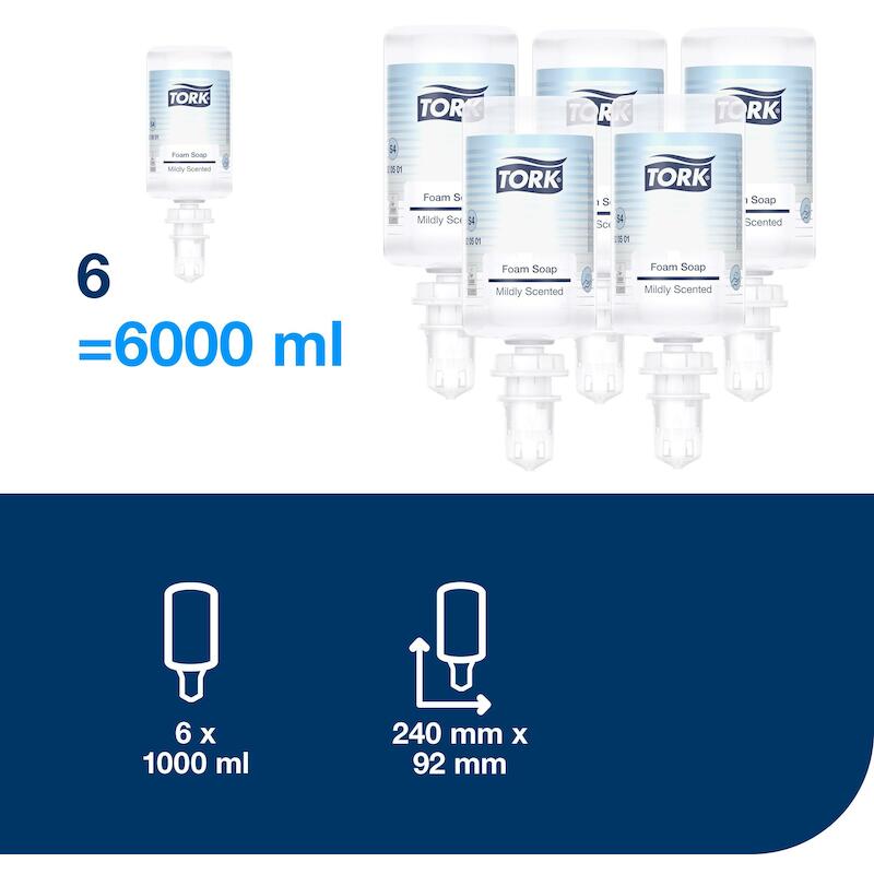 HUIDREINIGER HANDEN - TORK 520501 - VLOEIBAAR PREMIUM 1000 ML