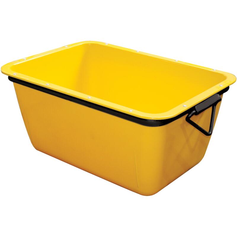 MORTELBAK RECHTHOEK GEEL    WA816001 - 200L
