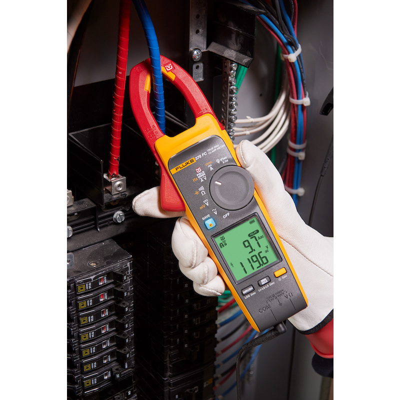 Fluke - AC/DC clamp meter - 378 FC/E - True-RMS - 1000 V - 2500 a - with iFlex - 03180589