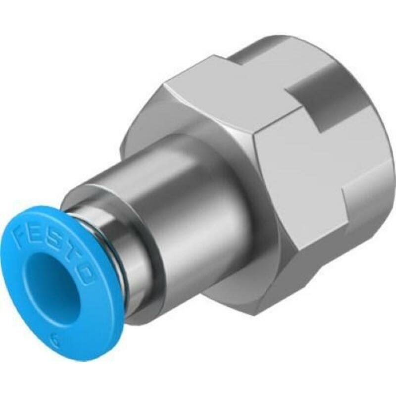 INSTEEKSCHROEFKOPPELING QSF-1/4-6-B-100 (130712) FESTO