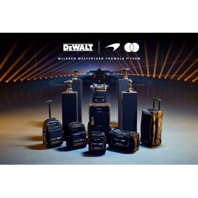 Dewalt - DCK2222MP2T-QW 18V xr McLaren brushless power tool kit with DCD86m hammer drill and DCF86m impact driver - 2x 5.0 Ah battery - tstak - 08155501