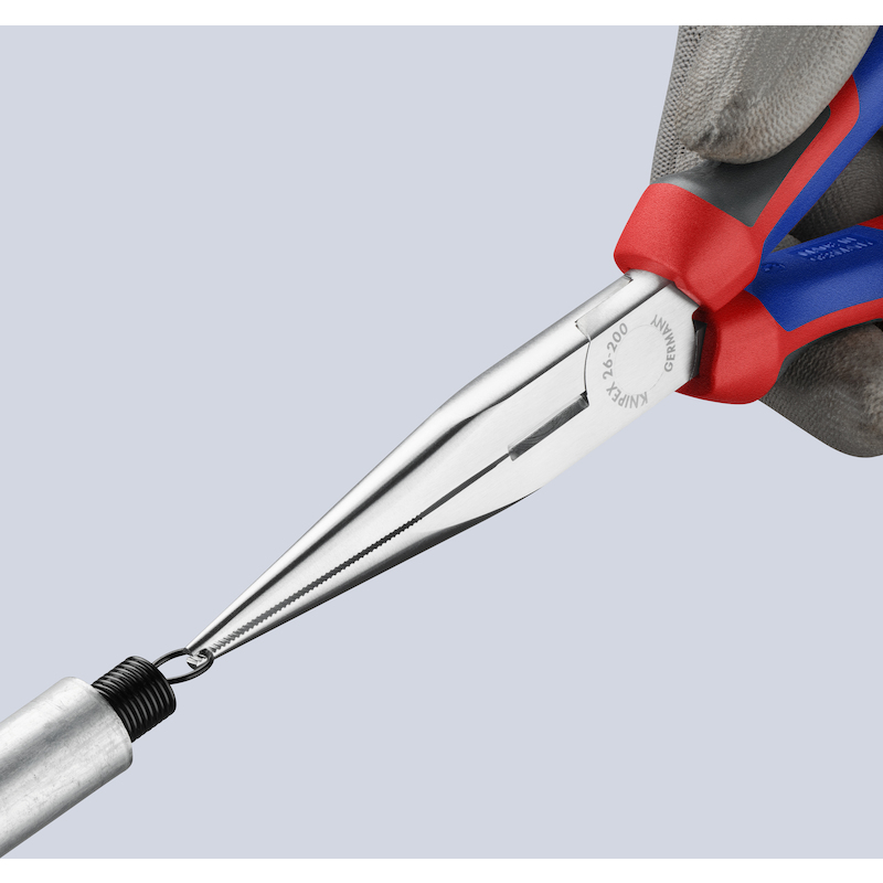 PINCE DEMI-RONDE DROITE     26 15 - 200MM   KNIPEX
