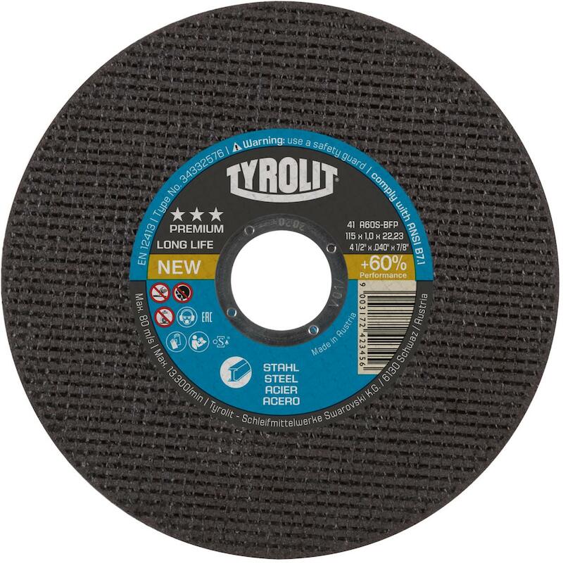 DISQUE TRONÇ. 125X1,0X22,23 PREMIUM        TYROLIT