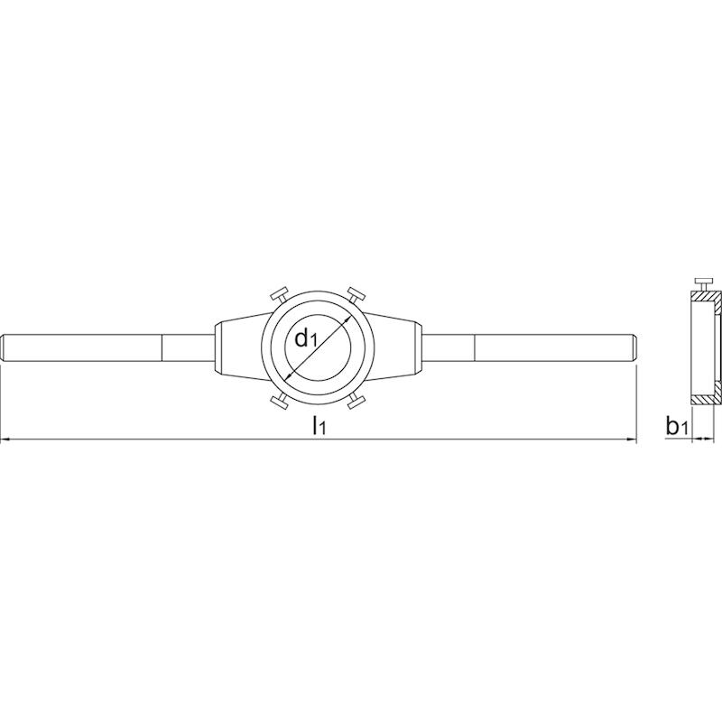 SNIJRAAM 45X18MM            81.910 (L=450) PHANTOM