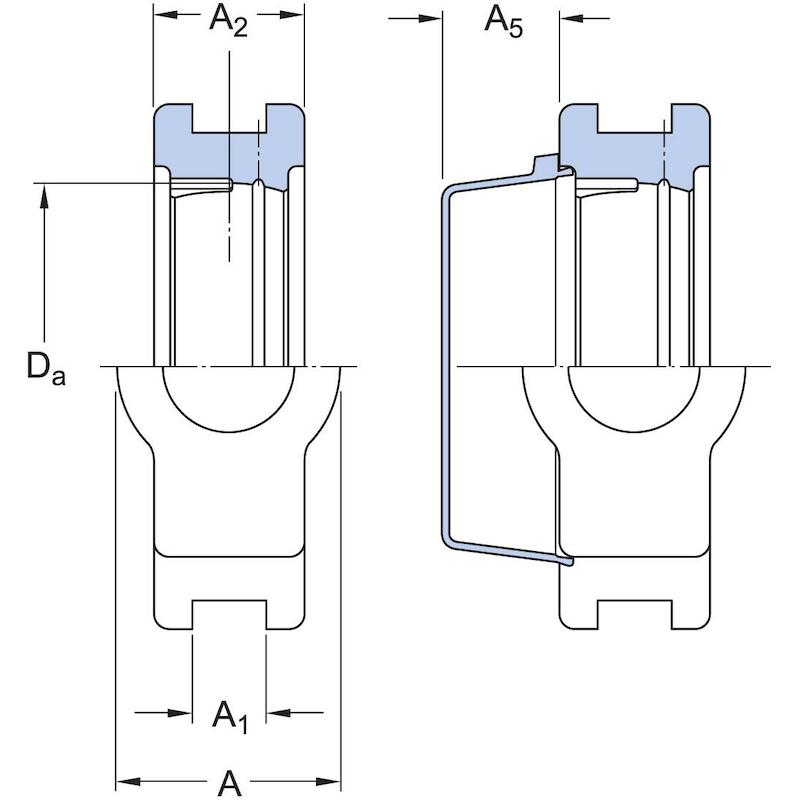 Y-LAGERHUIS                 TU 504 M           SKF