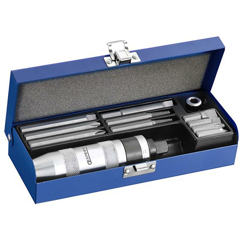 JEU TOURNEVIS DE FRAPPE     E230301(12PCS)  EXPERT