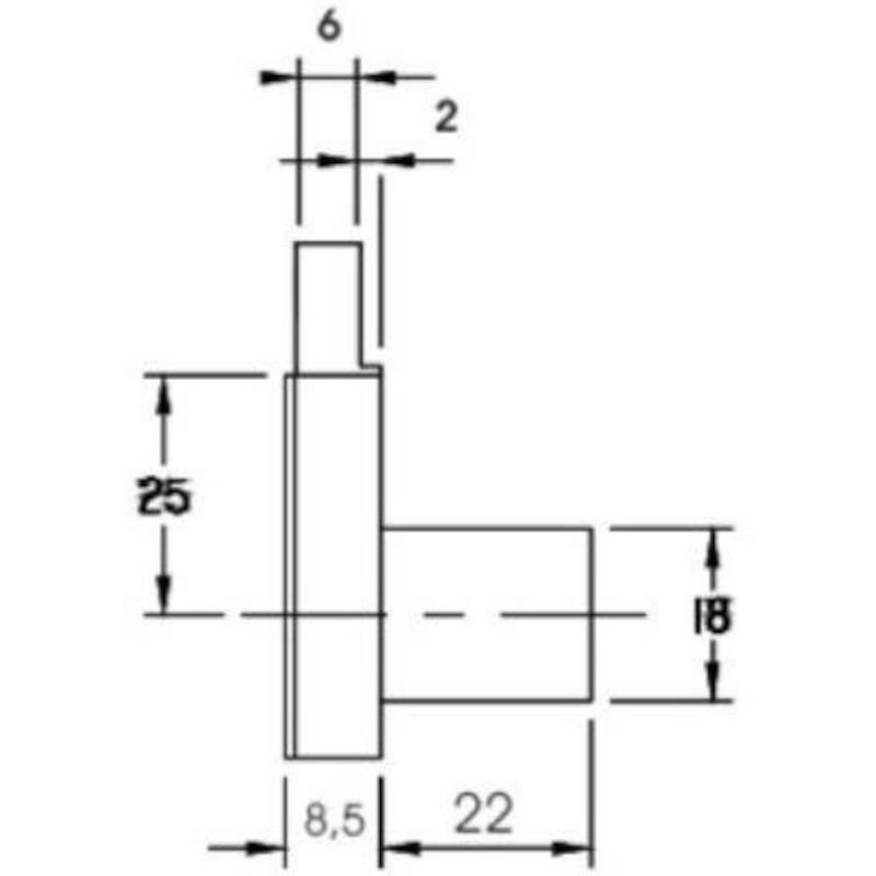 KASTSLOTJE INSTELBAAR L+R   1061               BMB