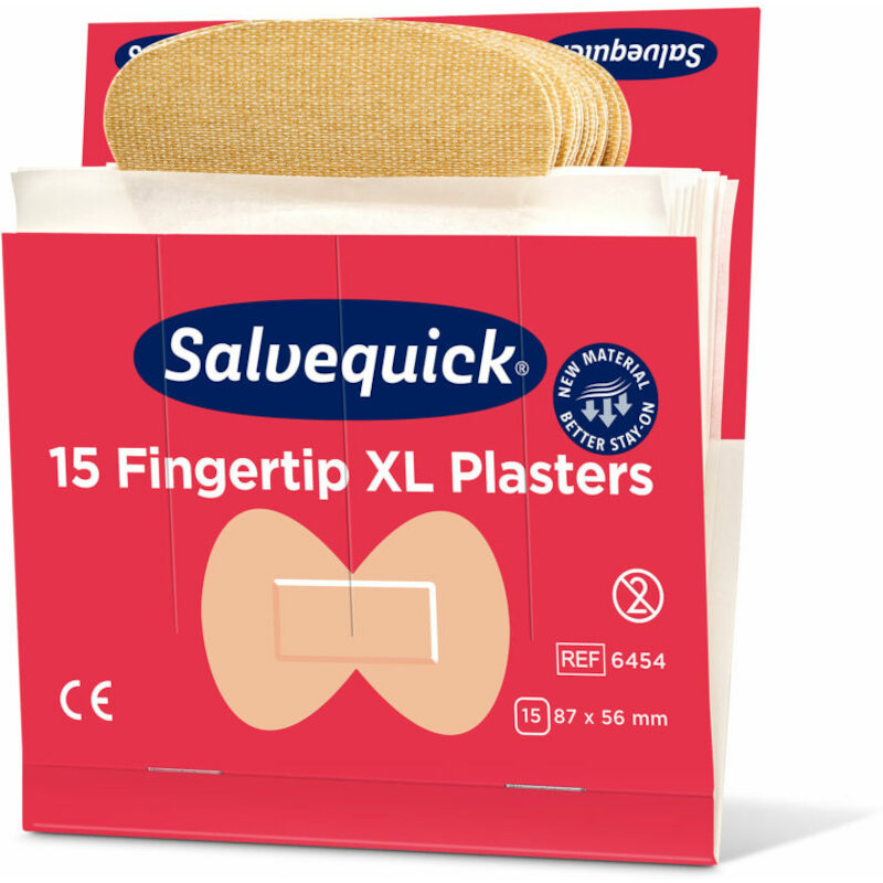 TEXTIELPLEISTER VINGERTOP   6454    (6X15ST) SALVE