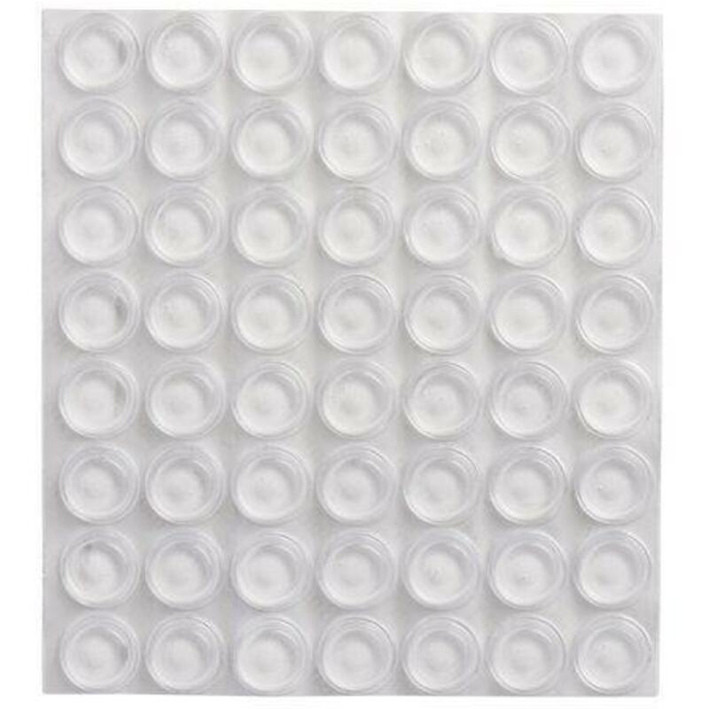 ZELFKL.STOOTDOP ROND TRANSP SJ5312 12,7X3,5(56ST)