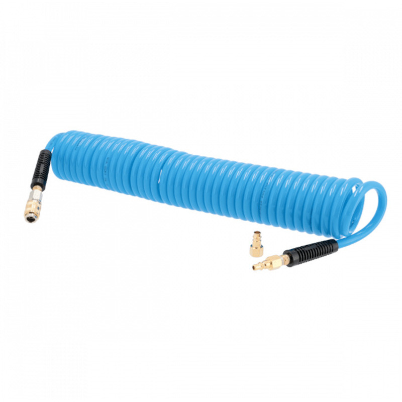 TUYAU SPIR.PU 12X1/4" BLEU  4304226  (10M)AIRPRESS