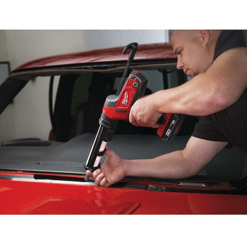 MILWAUKEE C18 PCG/310C-201B M18 HEAVY DUTY KIT-/LIJMPISTOOL MET 310 ML PATROONHOUDER