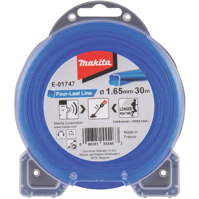 FIL NYLON HÉLICOÏDAL POUR DÉBROUSSAILLEUSE À BATTERIE - E-01747 - MAKITA