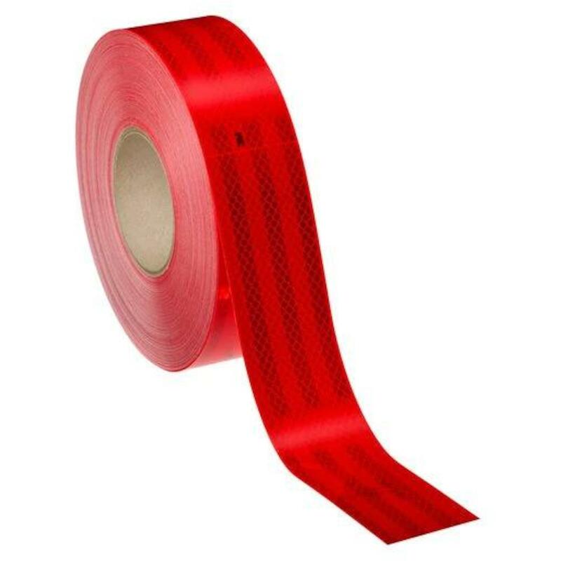 3m - Bande de marquage de contour - Diamond Grade 983 es - Rouge - 53,5 mm x 50 m - 03211506