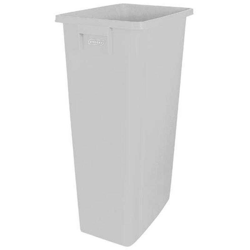 AFVALBAK 60L.WIT            320X460X762MM PLASTIBA