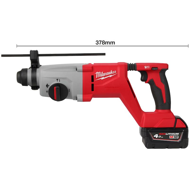 ACCUBOORHAMER 18V/2X4AH     M18 BLHACD26-402X
