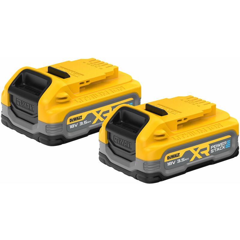 ACCU 18V/3,5AH POWERSTACK   DCBP318S2  (2PC)DEWALT