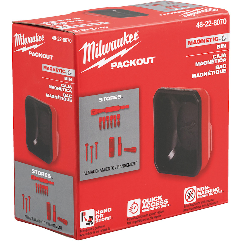 BAC MAGNÉTIQUE 10X10 CM     4932493380 PACKOUT MIL