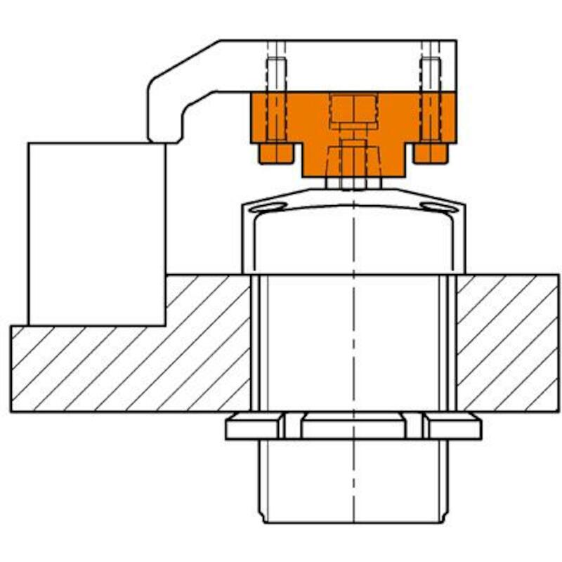 ADAPTER VOOR SPANARMEN      6829AD-50/63       AMF