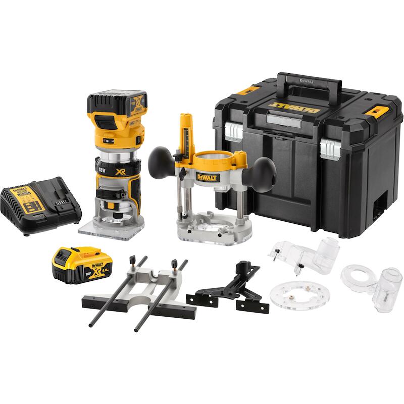DÉFONCEUSE ACCU 18V/2X5AH   DCW604P2 (TSTAK)DEWALT