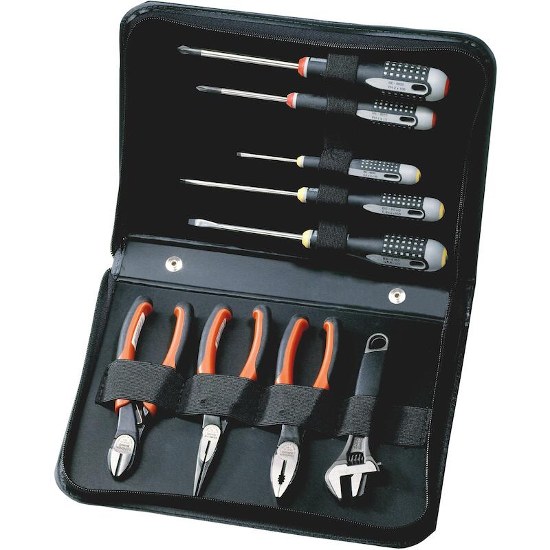 GEREEDSCHAPSSET ELECTRONIKA 9845 - IN ETUI   BAHCO