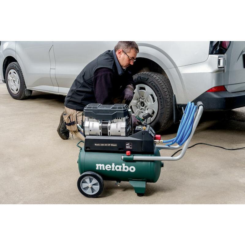 COMPRESSOR BASIC SILENT     220-24 OF 1,5KW METABO