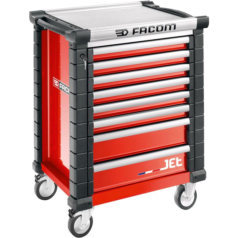 CHARIOT D'ATELIER ROUGE 8T. JET.8M3A         FACOM