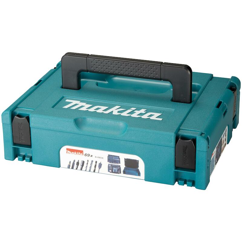 BOOR-/BITSET IN KOFFER      B-49638   (69ST)MAKITA