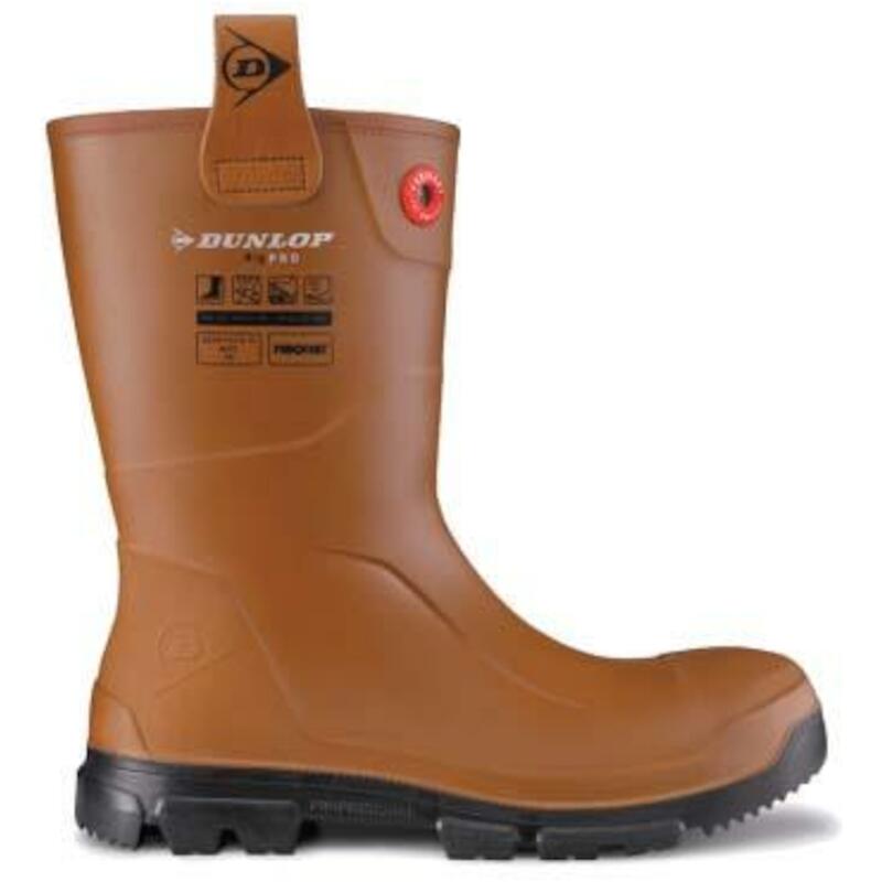 KNIELAARS PUROFORT S5 BRUIN RIGPRO       48 DUNLOP