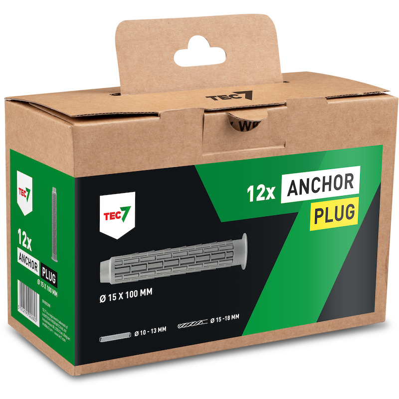 ANKERPLUG M15X100MM         591825290 (12ST)  TEC7