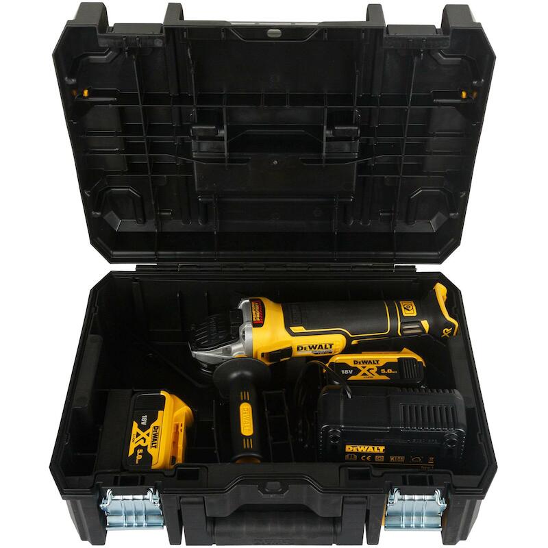 MEUL.D'ANGLE/ACCU 18V/2X5AH DCG405P2(TSTAK) DEWALT
