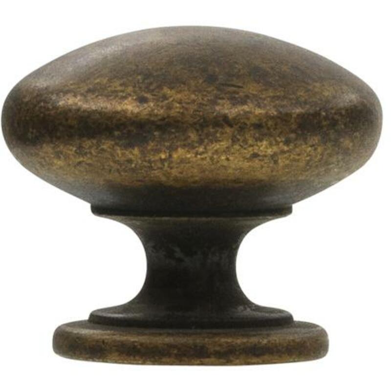 BOUTON MEUBLE VIEUX LAITON  1533-33ZN10 33MM  SIRO