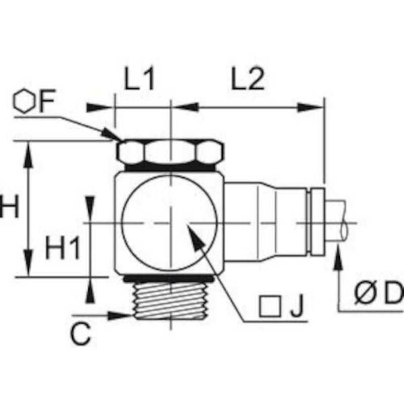 BANJOKOPP. 4MM - 3/8"       3618 10 17      LEGRIS