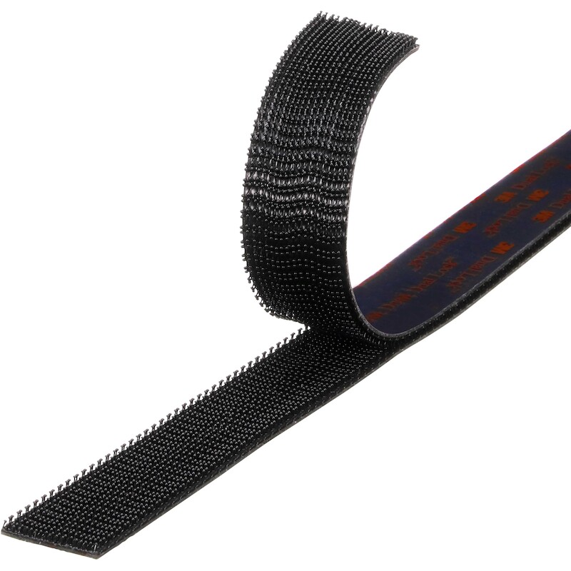 3m - Reclosable fastener - Dual Lock - SJ355D - 25 mm x 5 m - Black - 03279325