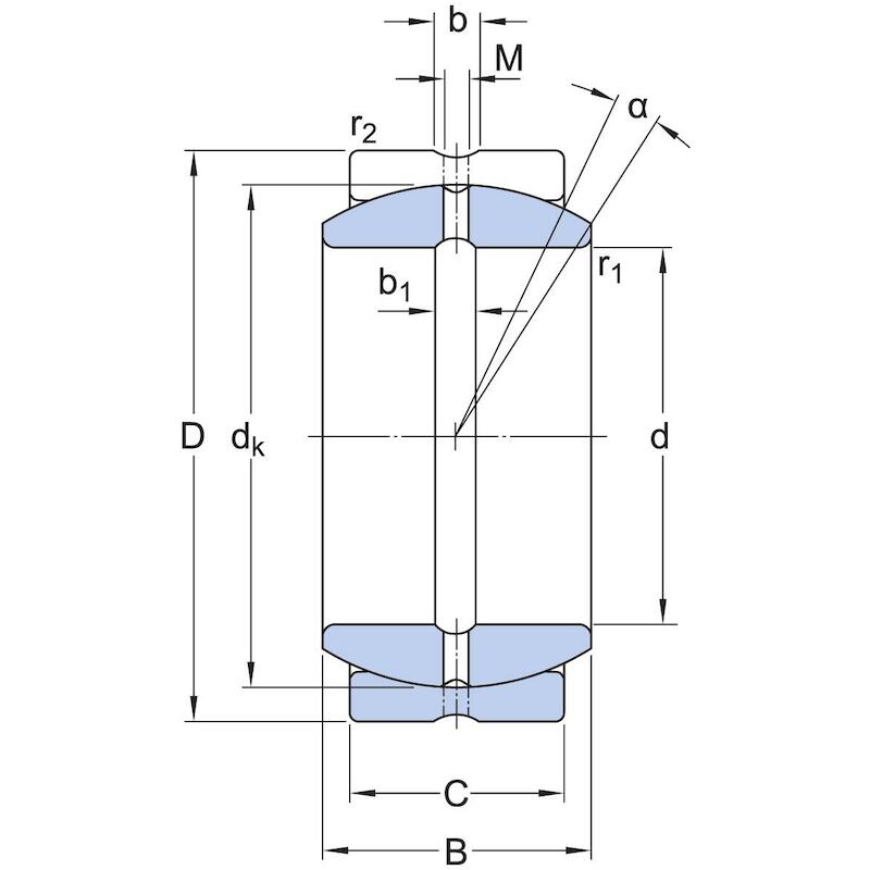 ROTULE                      GE 30 ES           SKF