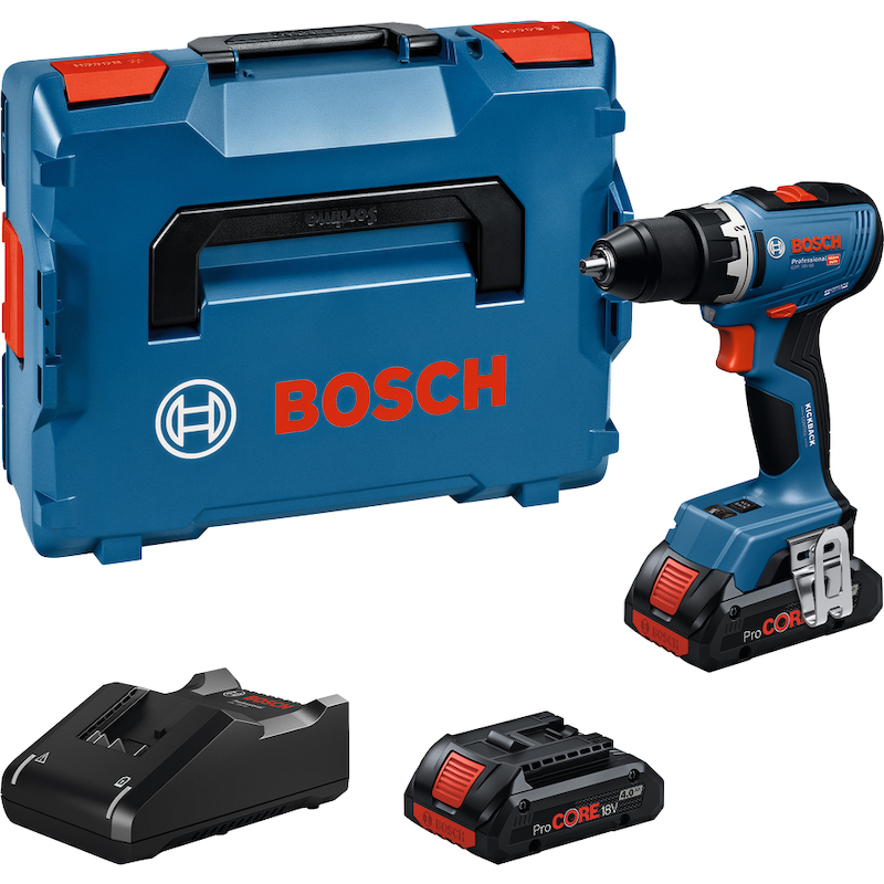 ACCU-BOORSCHROEFM.18V/2X4AH GSR 18V-65 (L-BOXX)BOS