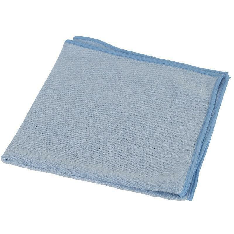 MICROVEZELDOEK 240G BLAUW   476010 40X40CM (10ST)