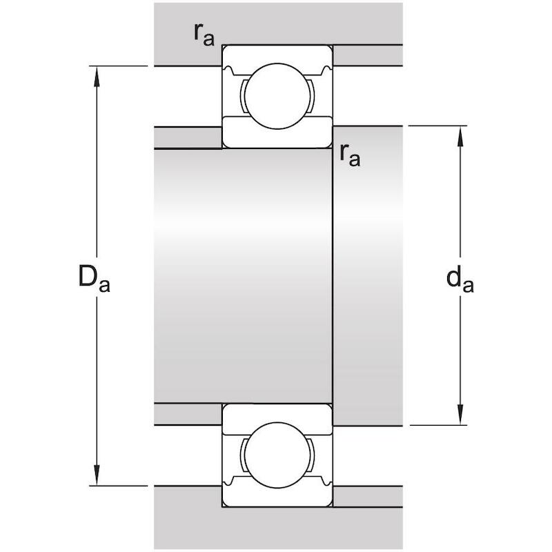 GROEFKOGELLAGER             6005               SKF