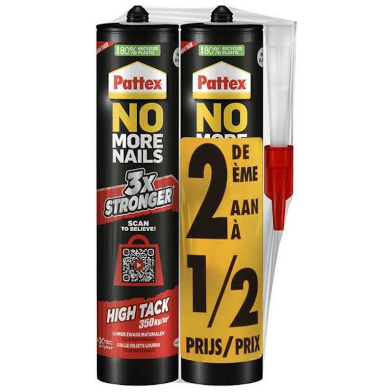 COLLE MONTAGE HIGH T.2X460G NO MORE NAILS   PATTEX