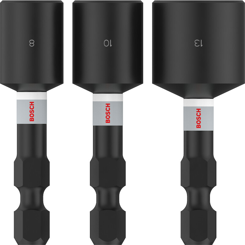 DOPSLEUTELSET PRO IMP. 1/4" 2608521U64 (3ST) BOSCH