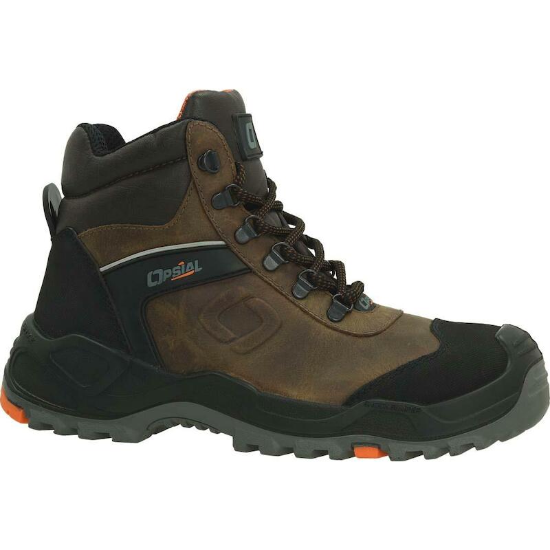 CHAUSSURE HAUT S3L BRUN     STEP'CLIFF   43 OPSIAL